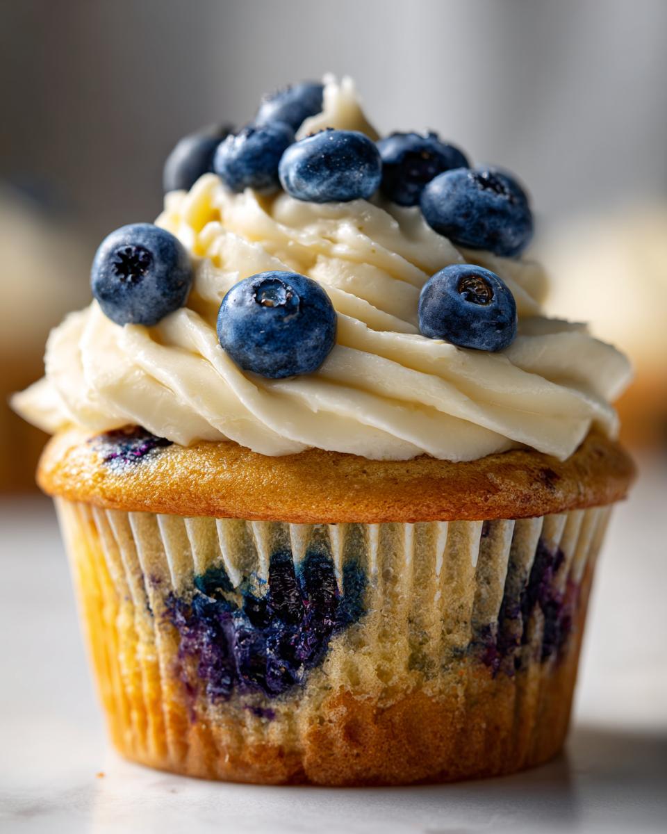 Sweet Blueberry Cupcakes Recipe Delight