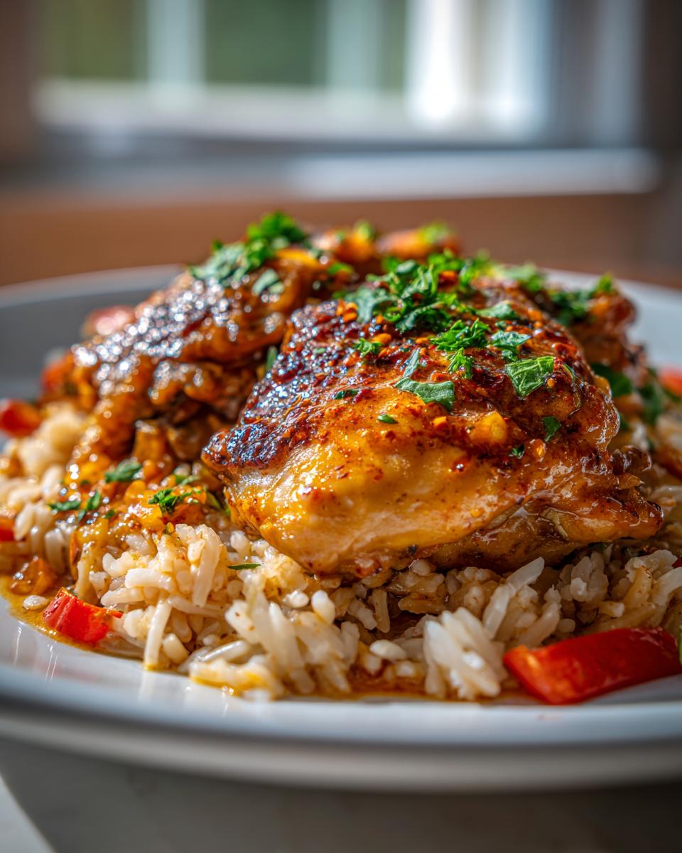 Cajun Butter Chicken and Rice Crockpot: 1 Dish Wonder