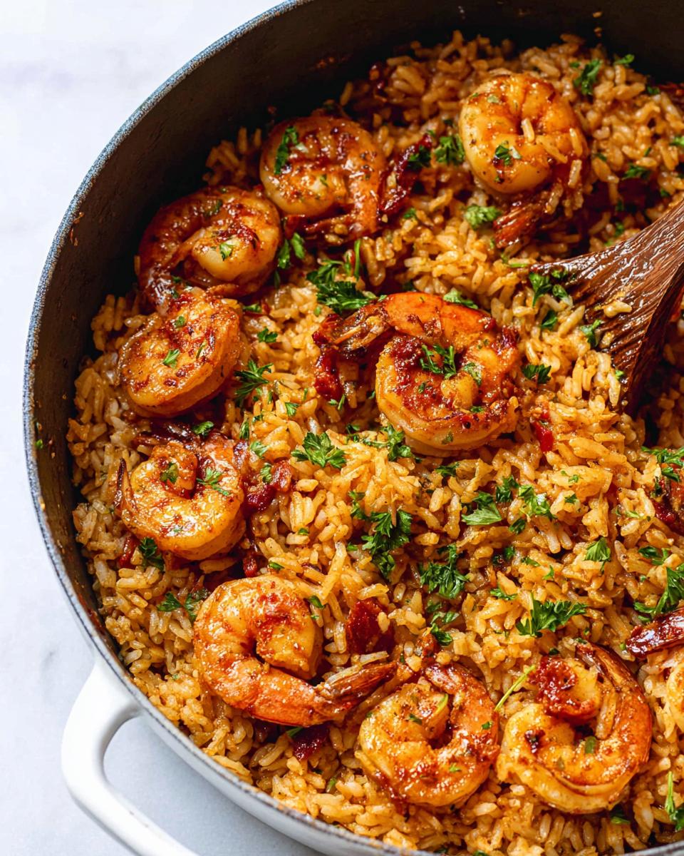 Simple Cajun Shrimp and Rice Skillet Recipe
