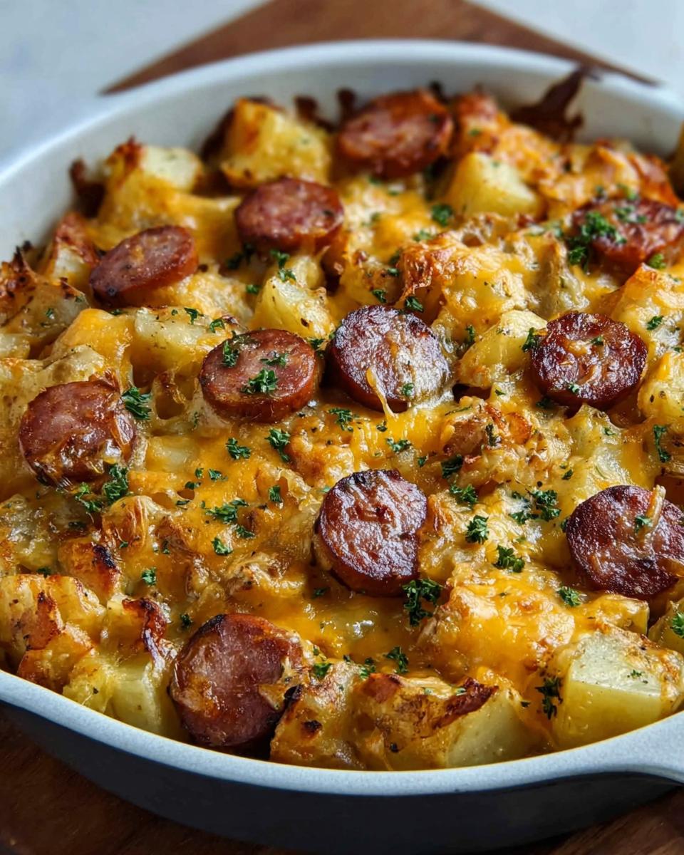 Cheesy Ranch Potatoes Sausage Bake: Easy Win