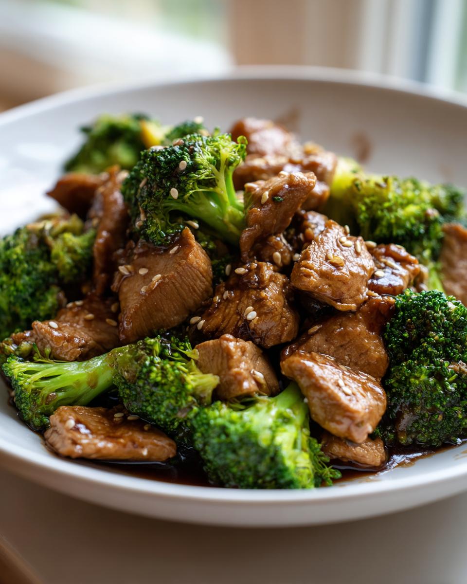 Fast Chicken Broccoli Stir Fry: 1 Dish