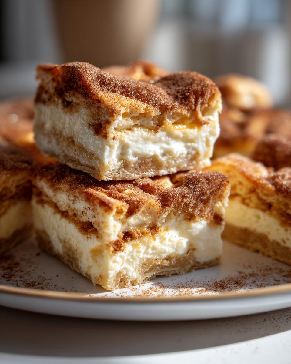 Churro Cheesecake Bars: 10 Min Prep Dessert
