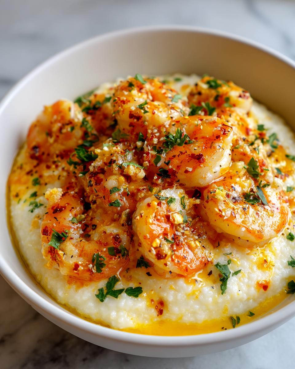 Creamy Cajun Shrimp & Grits: Pure Comfort