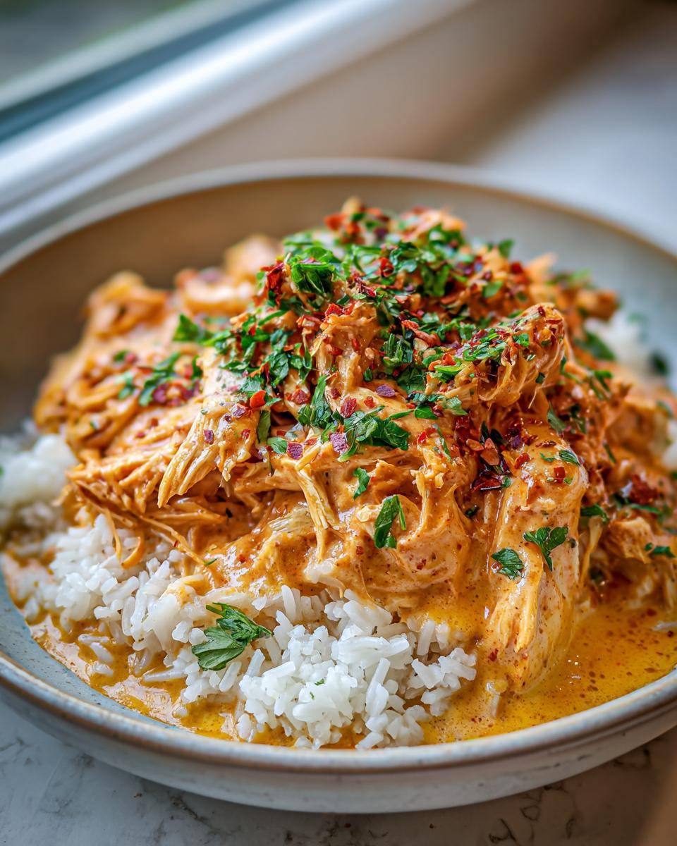 Easy Creamy Crockpot Cajun Butter Chicken Dinner
