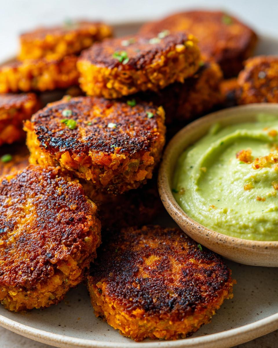 Divine Crispy Sweet Potato Patties: 5 Stars
