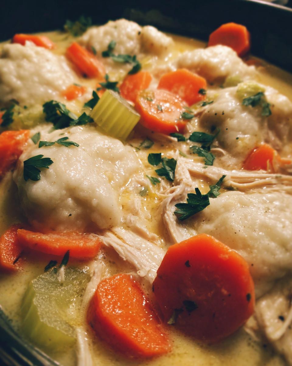 Hearty Crockpot Chicken and Dumplings: Pure Bliss