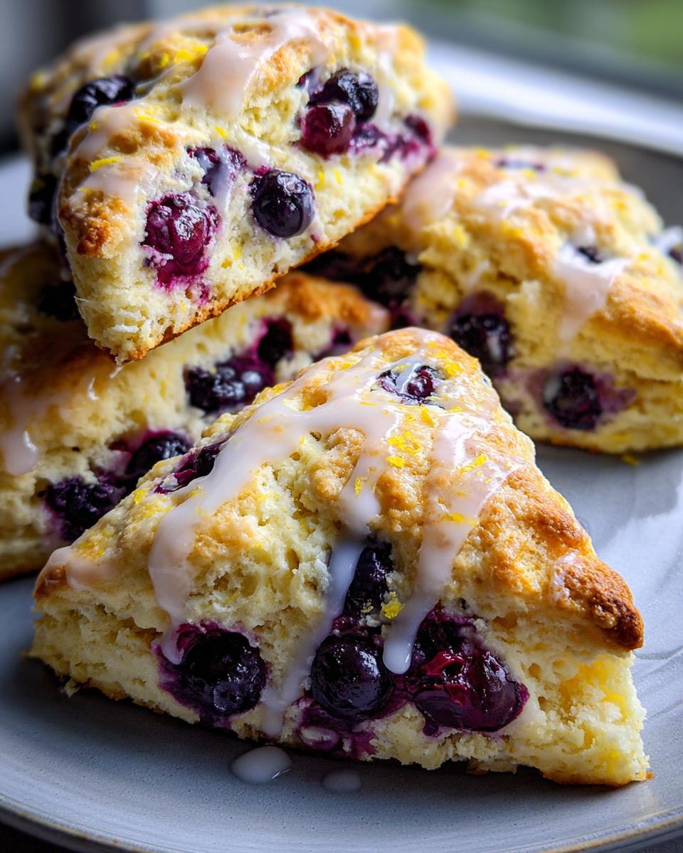 Easy Lemon Blueberry Scones: Pure Summer Joy