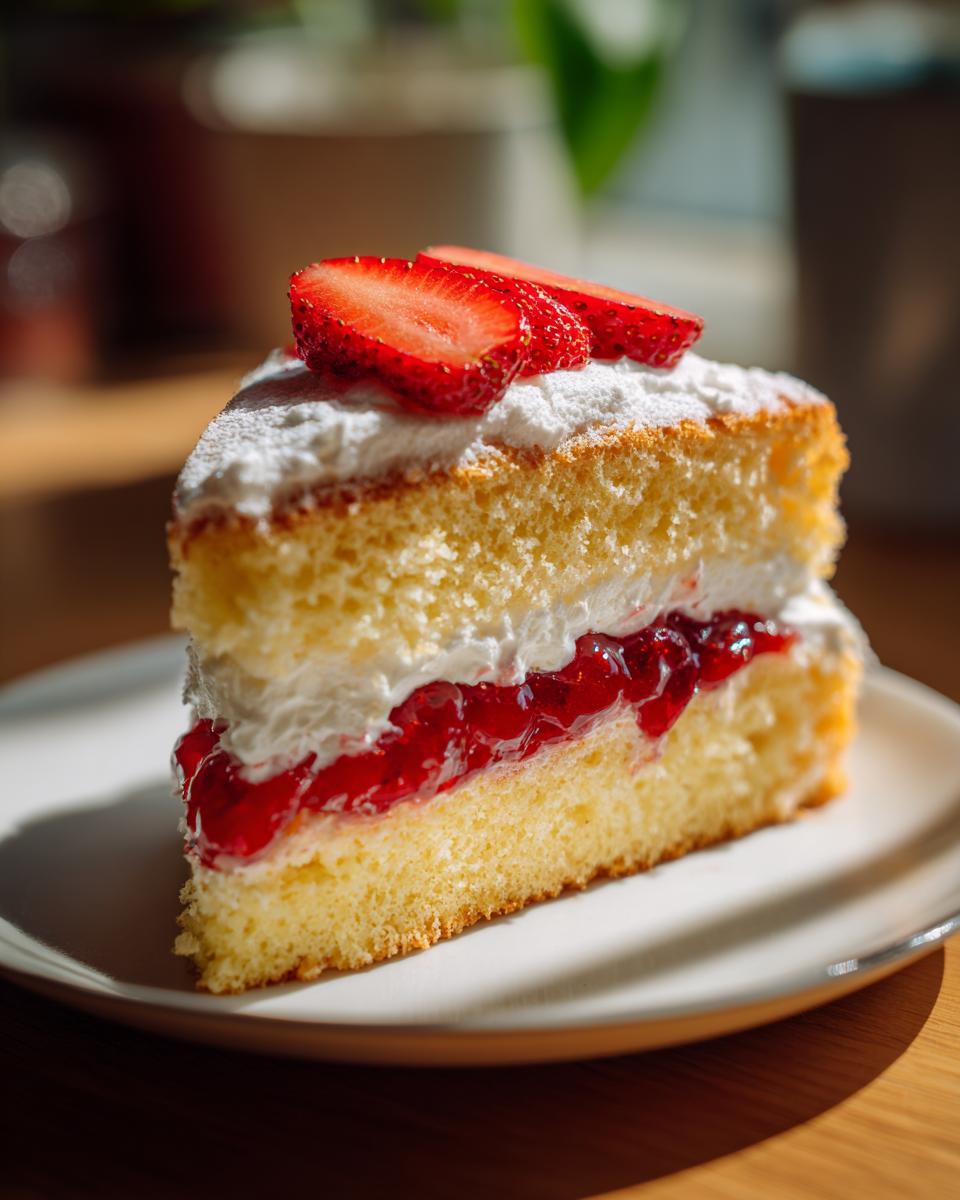 Elegant Victoria Sponge Cake: Perfect Summer Bake