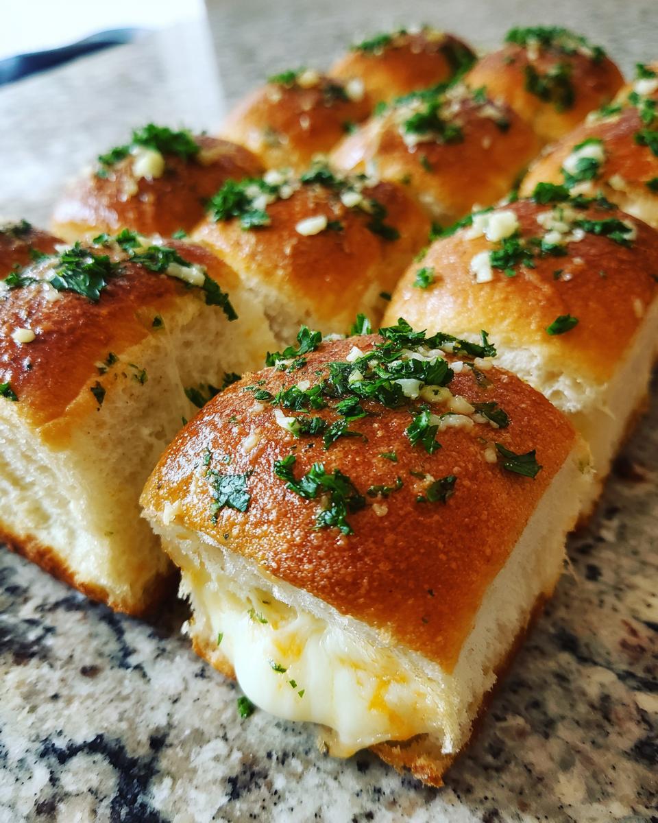 Easy Hawaiian Roll Mini Grilled Cheese Party Snack
