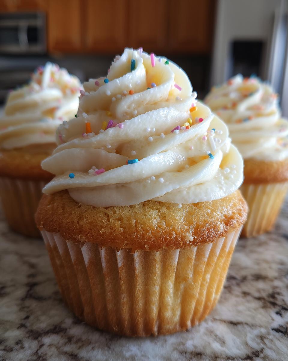 Perfect Homemade Vanilla Cupcakes: Easy & Fluffy