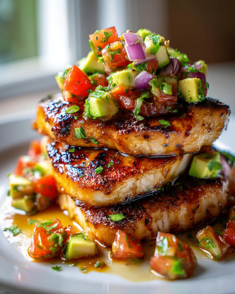 Honey Lime Chicken Avocado Stack: 30 Min Summer Meal
