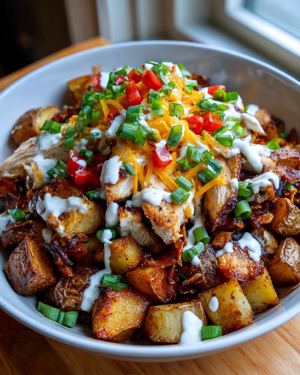 Loaded Ranch Potato Bowl: 1 Easy Comfort Dinner
