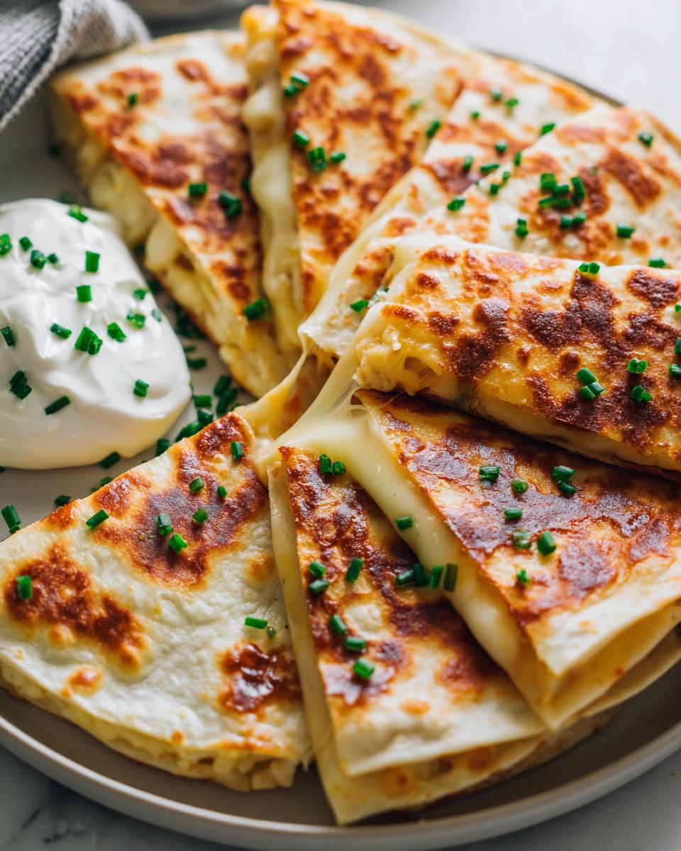 Mac and Cheese Quesadilla: 1 Crispy Cheesy Comfort