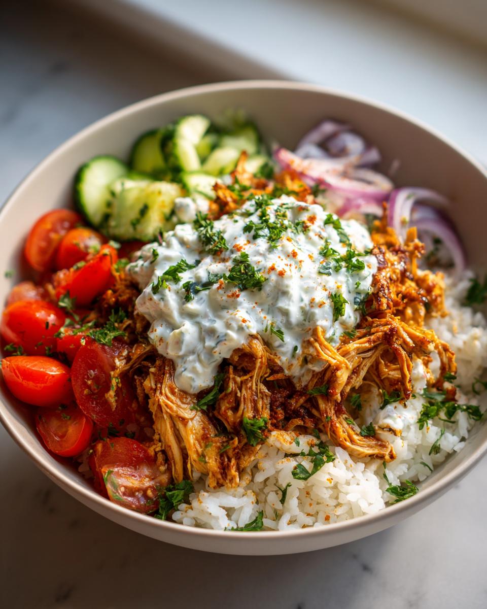 Slow Cooker Chicken Gyros Meal Prep: 1 Game Changer
