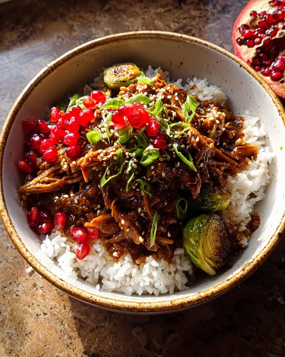 Sticky Sesame Ginger Chicken: Easy Crockpot Magic