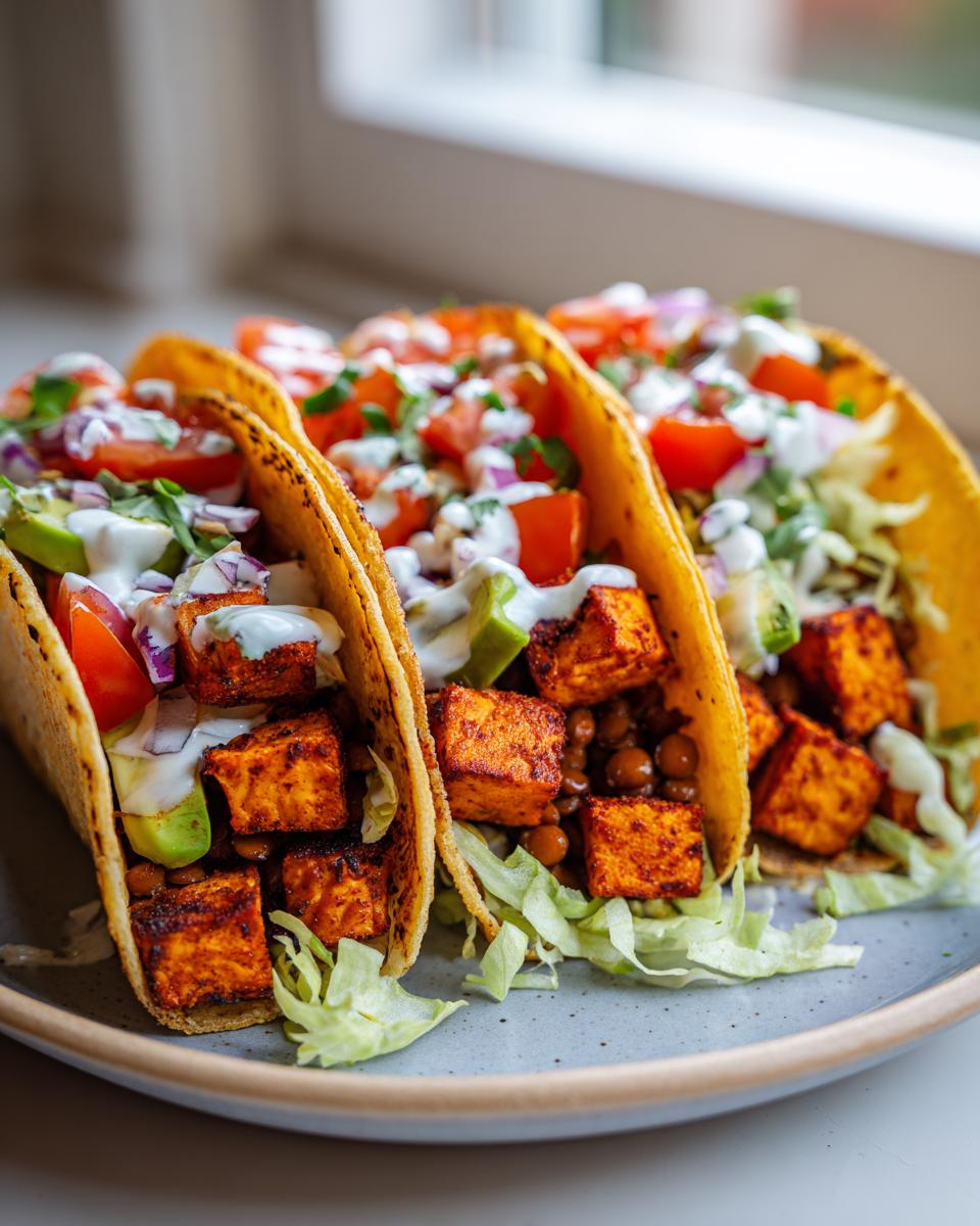 Sweet Potato Lentil Tacos: Easy Vegan Dinner